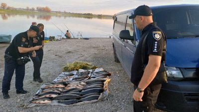 Незаконно виловив риби на 133 000 грн