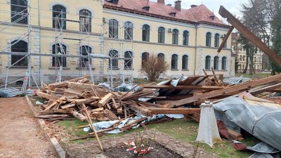 Роботи в університеті в Дублянах, 14 лютого 2024. Роботи в університеті в Дублянах, 14 лютого 2024.