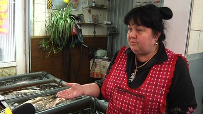 На ринках Житомира риби з Херсону не має На ринках Житомира риби з Херсону не має
