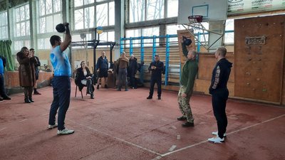 У Черкасах вперше відбулися спортивні змагання на честь військових батальйону "Айдар"