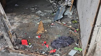 Наслідки атаки РФ дроном на Чернігівщині у Хотіївці Семенівської громади