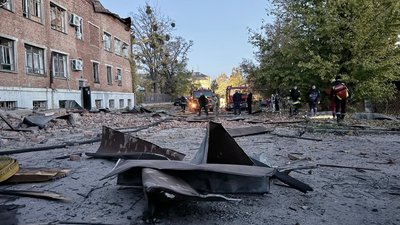 Новобаварський район Харкова після удару російського дрона