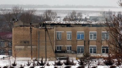У Коломийчисі зірвало дах з адмінбудівлі У Коломийчисі зірвало дах з адмінбудівлі