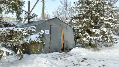 Зігрітися та попити чаю: у Скадовську на Херсонщині облаштували пункт обігріву для безхатченків Зігрітися та попити чаю: у Скадовську на Херсонщині облаштували пункт обігріву для безхатченків