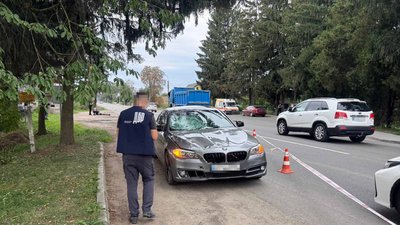 Фото з місця ДТП у Самборі