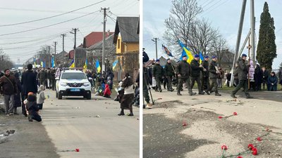 На Закарпатті попрощалися з полеглим захисником Василем Гунтиновичем
