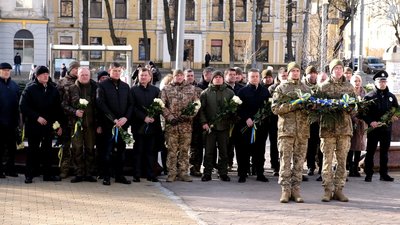 У Вінниці вшанували пам’ять учасників Революції гідності та Героїв Небесної Сотні