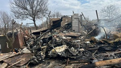 10 пожеж сталось у Запоріжжі та області внаслідок російських обстрілів