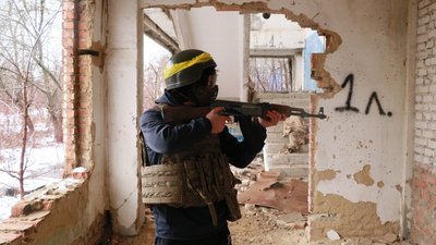 На Вінниччині провели тактичні навчання для журналістів На Вінниччині провели тактичні навчання для журналістів