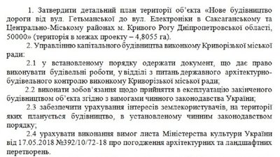 План будівництва дороги План будівництва дороги