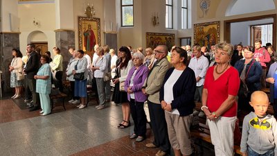 Спільна молитва на початку Міжнародної наукової конференції Спільна молитва на початку Міжнародної наукової конференції