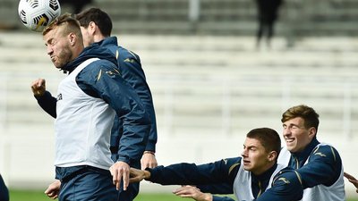 Тренування збірної України Тренування збірної України