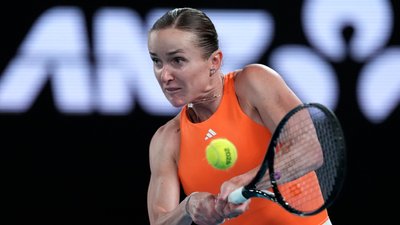 Еліна Світоліна у матчі проти Коко Гофф на Australian Open-2026