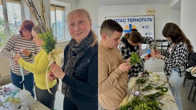 Декор верби на вербну неділю