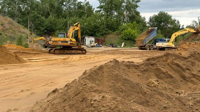 Незаконний видобуток піску на Вінниччині