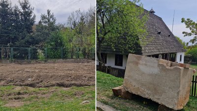 В Ужгородському скансені розпочали відбудову синагоги з Великих Ком’ят