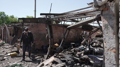 Знищені 50 гаражів: авіаудари по Київському району Харкова 30 квітня Знищені 50 гаражів: авіаудари по Київському району Харкова 30 квітня