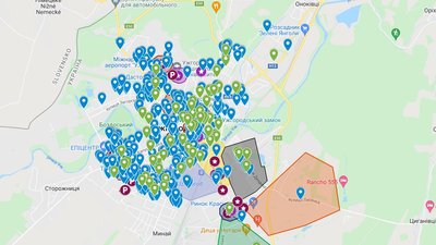 В Ужгороді оновили карту укриттів для населення