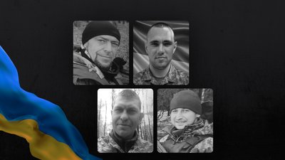 Військові з Чернігівщини: Святослав Пархомчук, Віктор Свиста, Роман Казора, Олексій Ященко