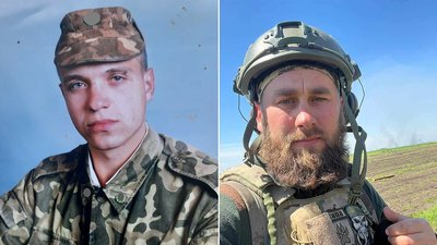 На Буковині прощаються з військовими Гаращуком та Бабюком, які загинули на війні