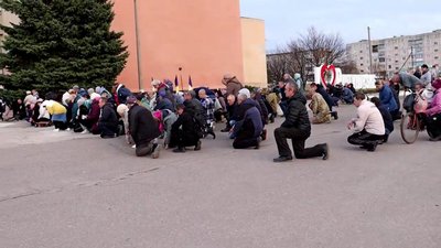 Поховали втретє. На Харківщині попрощалися з військовим, який загинув рік тому в Ізюмському районі