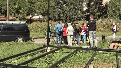 У Запоріжжі мешканці багатоквартирного будинку проти спорудження МАФу