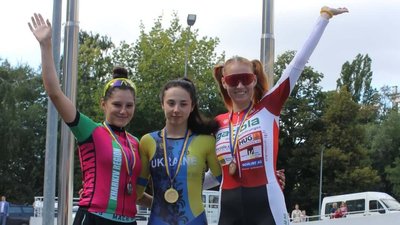 Волинянка стала триразовою чемпіонкою України з велосипедного спорту Волинянка стала триразовою чемпіонкою України з велосипедного спорту