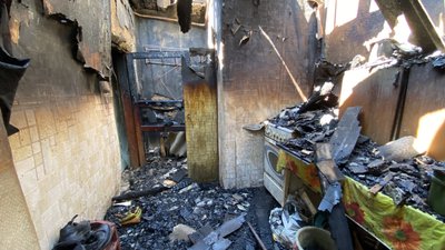 Мешканцям згорілого будинку на Подолі у Полтаві планують спрямувати допомогу