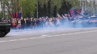 Окупанти провели "парад" у Донецьку