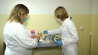 У Житомирі запрацював оновлений центр забору проб на ПЛР-тестування У Житомирі запрацював оновлений центр забору проб на ПЛР-тестування