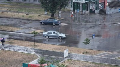 Гроза в Запоріжжі 22 серпня 2024