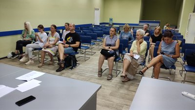 Для переселенців і полтавців влаштували уроки української мови