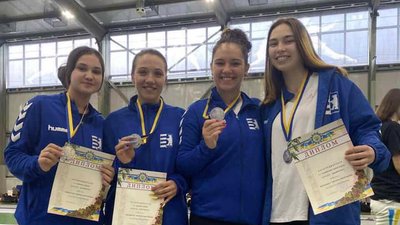 Закарпатські шпажистки посіли друге місце на чемпіонаті України з фехтування