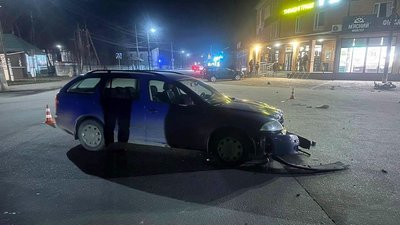 У Полонному встановлюють обставини ДТП, у якій травмувався неповнолітній мотоцикліст
