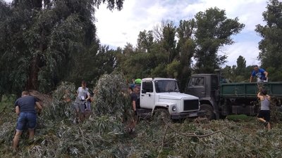 У Кропивницькому учасники екоакції зібрали 90 мішків сміття біля річки У Кропивницькому учасники екоакції зібрали 90 мішків сміття біля річки
