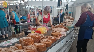 Чи є сало і за якою ціною продають на ринку у Черкасах