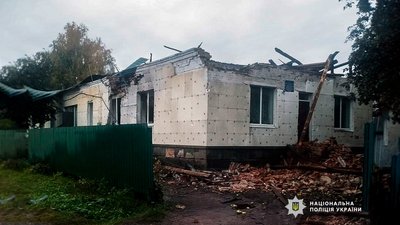 Атака дронів на прикордоння: в Новгороді-Сіверському пошкоджені будинки