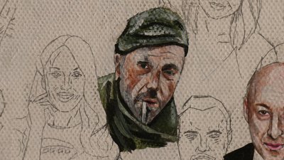 "Хочу об'єднати всіх українців". Як іванофранківка малює картину "Слава Україні" "Хочу об'єднати всіх українців". Як іванофранківка малює картину "Слава Україні"