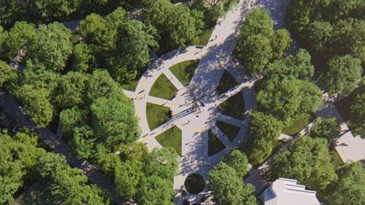 Проєкт оновленого простору "Посадка. Дерево памʼяті" в парку Металургів, Запоріжжя