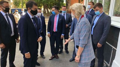 У Чернігові перебуває голова Верховної Ради