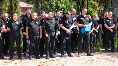 На Сумщині попрощалися з поліціянтом, який загинув від російського обстрілу На Сумщині попрощалися з поліціянтом, який загинув від російського обстрілу