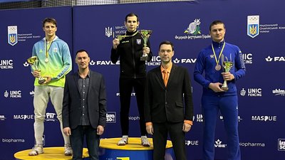 фехтування, шпага, змагання, Михайло Краснюк