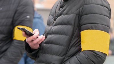У Полтаві медики з жовтими пов'язками можуть заходити у транспорт першими