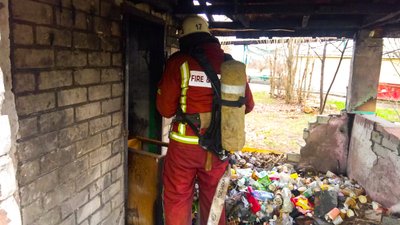 У Світловодську Кіровоградської області під час пожежі травмувався чоловік