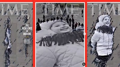"Стійкість України": Times розмістили на обкладинці дівчинку з Кривого Рогу