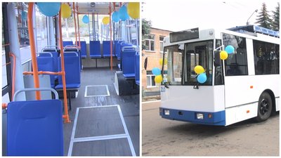 У Бахмуті відремонтували тролейбус