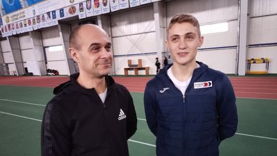 Нікіта Маслюк з Сумщини тричі став чемпіоном України з легкої атлетики