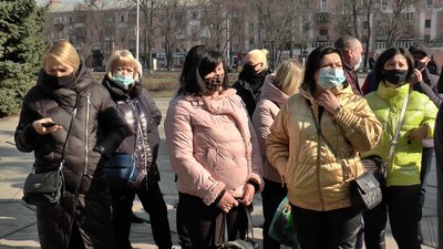 "Стаєш просто банкрутом": у Полтаві протестували проти закриття ринків "Стаєш просто банкрутом": у Полтаві протестували проти закриття ринків