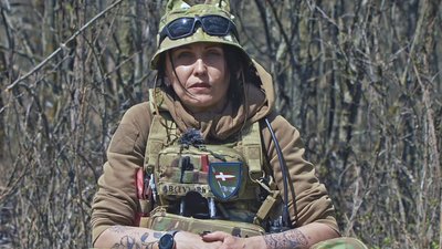 14 ОМБр, інструкторка з такмеду