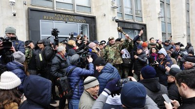 У Молдові ветерани війни в Придністров’ї блокували вулиці та уряд